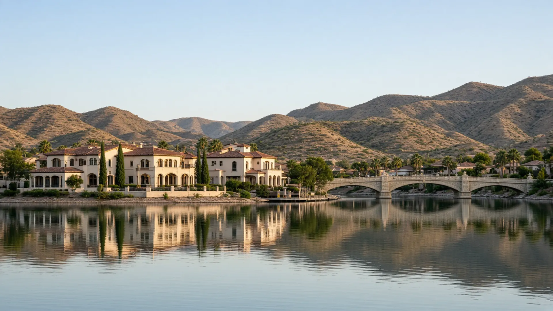 Lake Las Vegas waterfront 55+ living in Henderson. Del Webb Lake Las Vegas 55+ waterfront residences in Henderson
