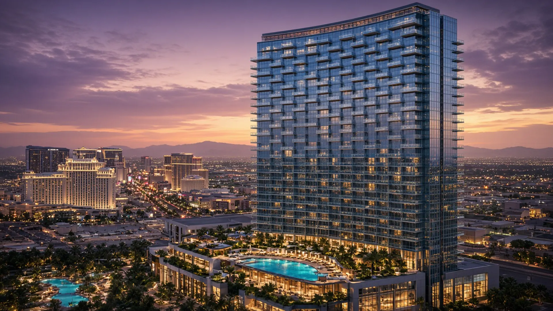 Area medians for Arts District, Symphony Park, and One Las Vegas. One Las Vegas high-rise representing featured Arts District, Symphony Park, and Strip-adjacent condo areas