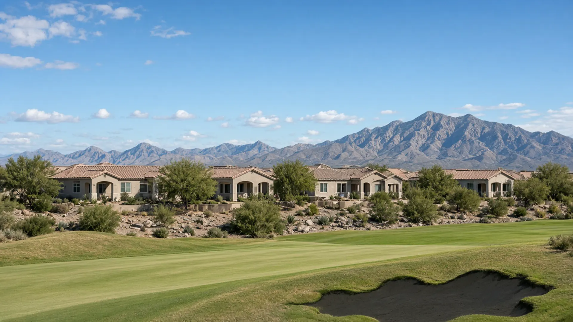 4 Recreation Centers Desert golf-course homes representing Las Vegas 55+ community rec and golf amenities